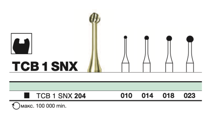 Бор твс D+Z / TCB 1 SNX 204.018